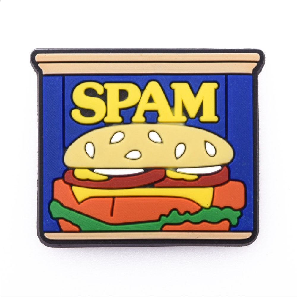 Spam Luncheon Croc Charm